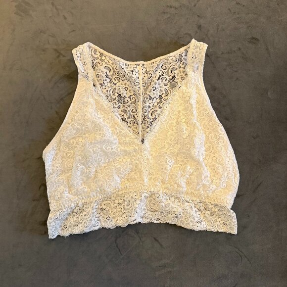 Soma Other - SOMA Bralette Lace Racerback - Large - Cream - Never Worn